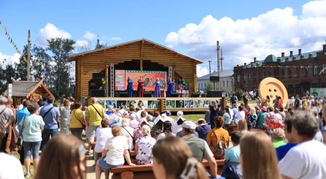 Народный фестиваль в Чухломе «Пуговка» 15 июля 2023 г